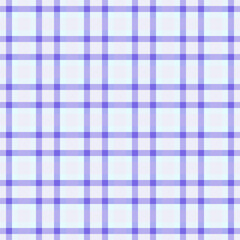 New pattern check background, vintage seamless tartan fabric. Craft texture plaid vector textile in white and light cyan colors.