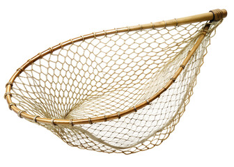 Obraz premium fishing net isolated on white