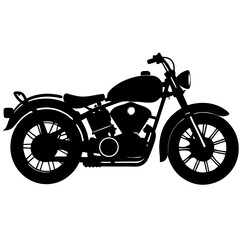 Obraz premium motorcycle isolated on white background