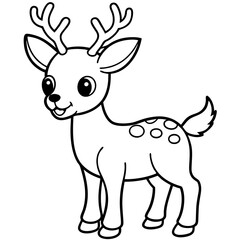 deer with a big nose