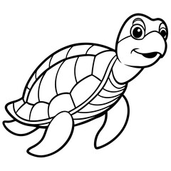 funny turtle cartoon