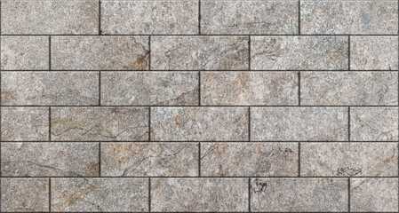 Panoramic texture background of a stone wall