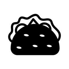 Taco Solid Black