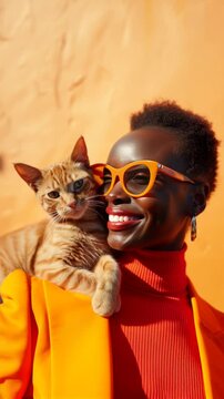 transgender individual showcasing body positivity during a vibrant outdoor photoshoot