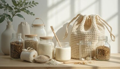 Choose Natural: Glass, Wood  a Greener Home