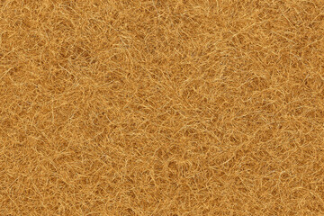 Seamless Dry Grass Field Texture with Natural Golden-Brown Tones and Organic Arrangement, Flat Top-Down View, Ideal for Nature, Autumn, or Countryside Backgrounds in Environmental Design Projects