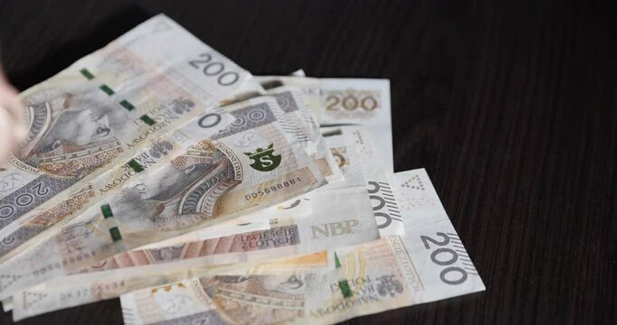 Counting Money An InDepth CloseUp Examination of Various Types of Paper Currency and Banknotes
