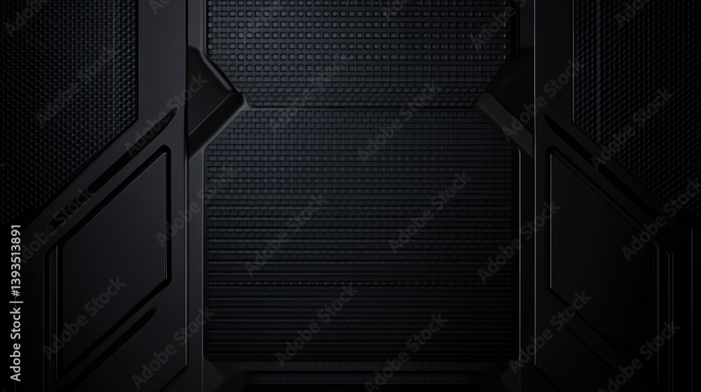 Poster dark abstract texture: a mysterious and abstract background texture featuring intricate geometric pa