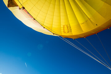 Ballonfahrt am Alpenrand