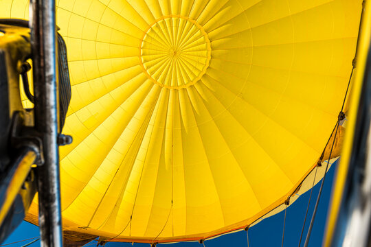 Ballonfahrt am Alpenrand