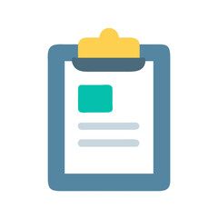Clipboard Icon Vector Design