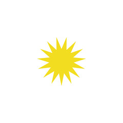 Sun icon illustration. Sun icon png. Star icon png.