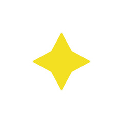Yellow star icon. Yellow star png.