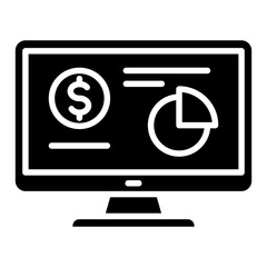 financial projection icon
