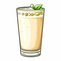 Refreshing Iced Green Tea Lemonade Smoothie: A Healthy and Organic Beverage for Summer Enjoyment