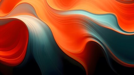 Abstract digital image with wave patterns.