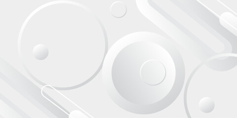 Abstract white background. Minimal geometric white light background abstract design.