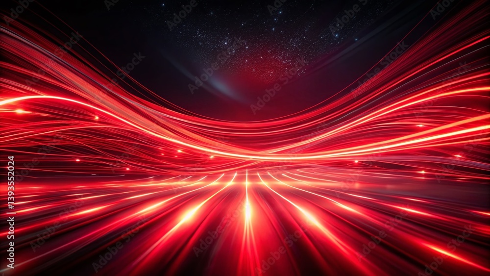 Poster captivating red light panorama a mysterious abstract background with intriguing texture