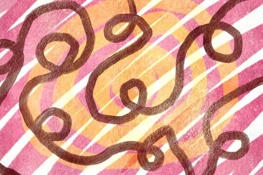Abstract swirling pattern with vibrant colors and unique texture