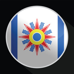 Chaldea Glossy Circle Flag icon