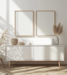 Minimalist Living Room Display