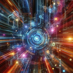 Obraz premium Advancing AI and IoT Integration: Revolutionizing Smart Technologies for Future Innovation 