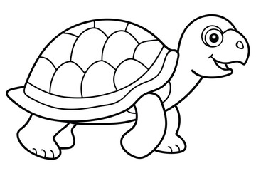  coloring pages for kids for brain development. Turtle outline vector illustration and ready for print.
