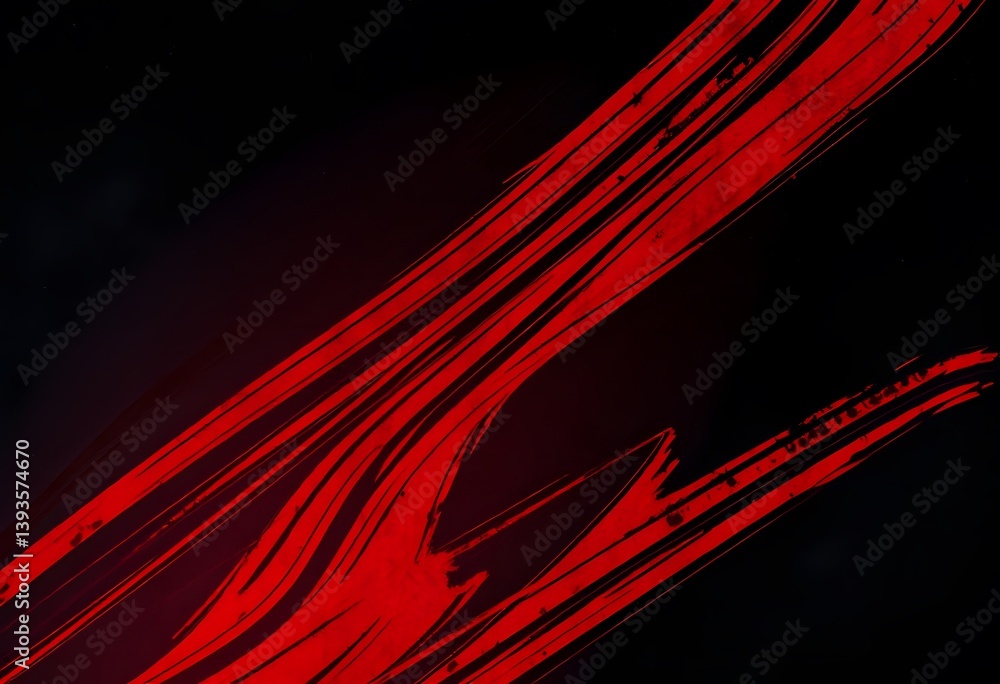 Aufkleber abstract texture, dark background with orange and red streaks. grainy surface adds depth, while ligh