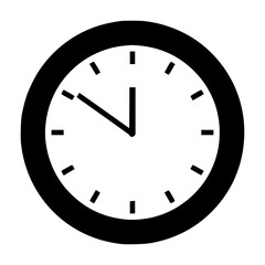 Clock Icon - Time Vector Illustration