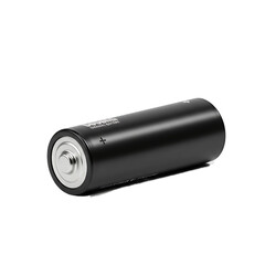 Double A battery isolated on white background