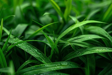 Obraz premium dew on grass