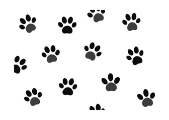 Fototapeta premium adorable pet print seamless repeat