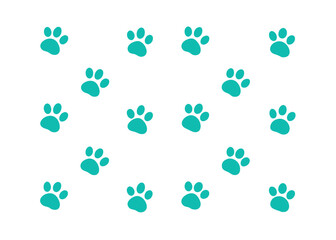 Fototapeta premium animal step print seamless texture