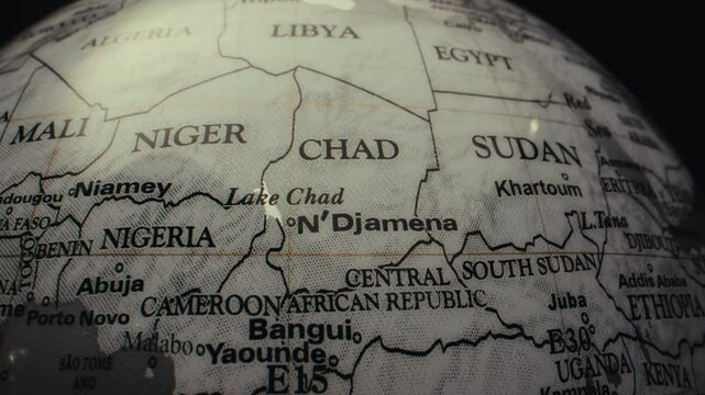 Map of Chad
