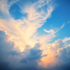 sun and clouds