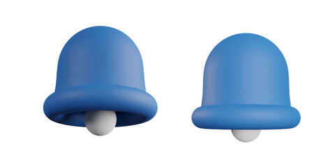 Fototapeta premium Blue Bell Notification Icons