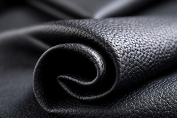 name: textured black leather,