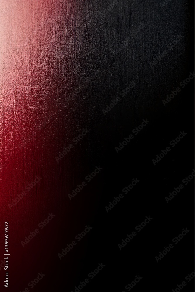 Poster stylish red to black gradient backdrop with glossy finish for a premium and sophisticated look