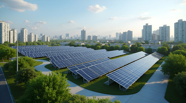 Explore modern community solar projects that utilize innovative panel arrays and enhance local grid connectivity for sustainable urban energy solutions.