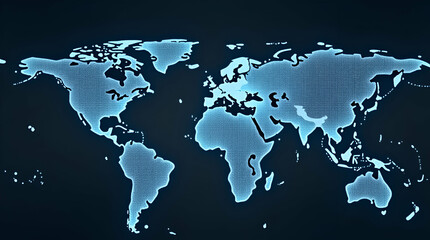 Obraz premium Refined Digital Visualization of Future Global Commerce: Innovative Trade Practices, International Digital Markets & Transformative Supply Chains in Photo Stock Concept