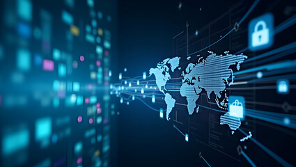 Contemporary visual narrative illustrating borderless money movement through integrated digital payment networks secure cross border routing and automated clearance systems to facilitate seamless inte