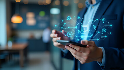 Revolutionary Contactless Payment Solutions: Secure Mobile Processing & Digital Commerce Integration for Enhanced Stock Visuals in Photo Stock Concept