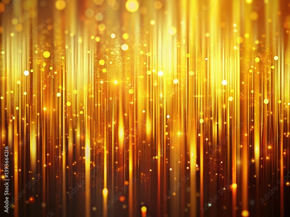 Poster stunning golden shimmering abstract background with vertical lines ideal for website headers posters