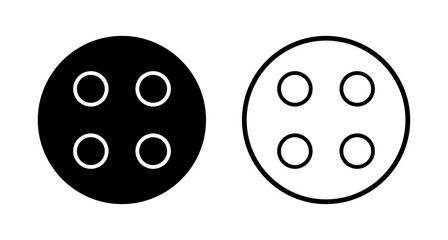 Menu icon logo design. web menu sign and symbol. hamburger menu symbol