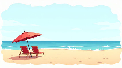 Explore flat elegant outdoor imagery of Memorial Day beach trips, showcasing refined coastal vistas and lively gatherings in a vibrant seaside setting.