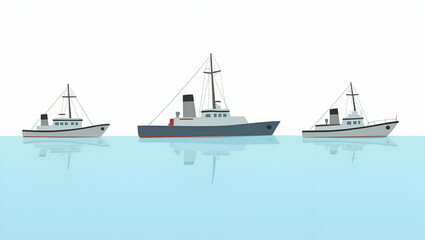 Explore a flat refined visual narrative illustrating maritime disputes, naval strategy, and geopolitical tensions in contested waters.