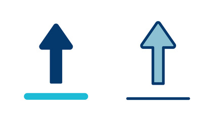 Upload icon vector isolated on white background. Upload sign icon. Upload button. Load symbol.