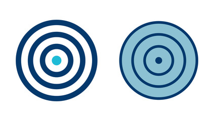 Target icon vector isolated on white background. Target vector icon. goal icon. marketing target. Aim