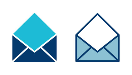 Mail vector vector icon isolated on white background. E-mail icon. Envelope illustration. Message