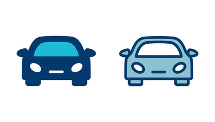 Car icon vector isolated on white background. Car icon vector.